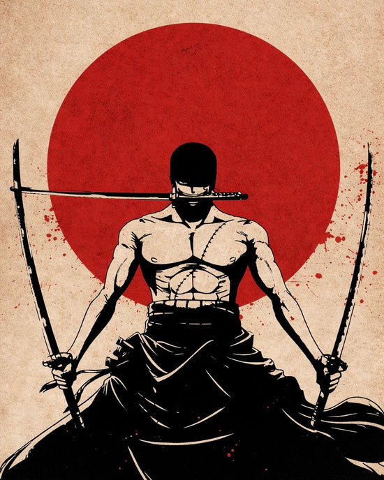 MALEN NACH ZAHLEN | SAMURAI DER DREI KLINGEN