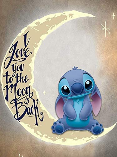 DIAMOND PAINTING | ON THE MOON