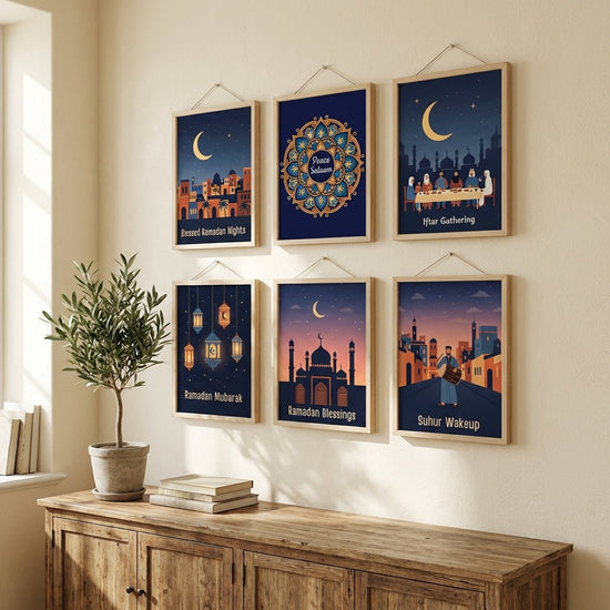 MINI MALEN NACH ZAHLEN | RAMADAN MOMENTE – 6er Set
