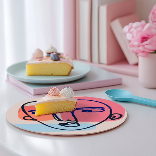 MALEN NACH ZAHLEN | TISCHSET MINIMALISTISCH - 6 Stk.