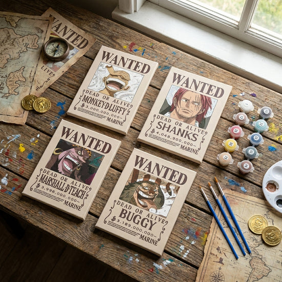 MINI MALEN NACH ZAHLEN | DIE VIER KAISER - 4er Set