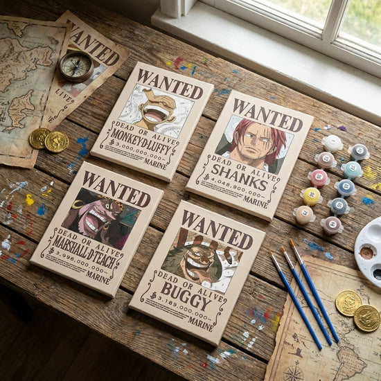 MINI MALEN NACH ZAHLEN | DIE VIER KAISER - 4er Set