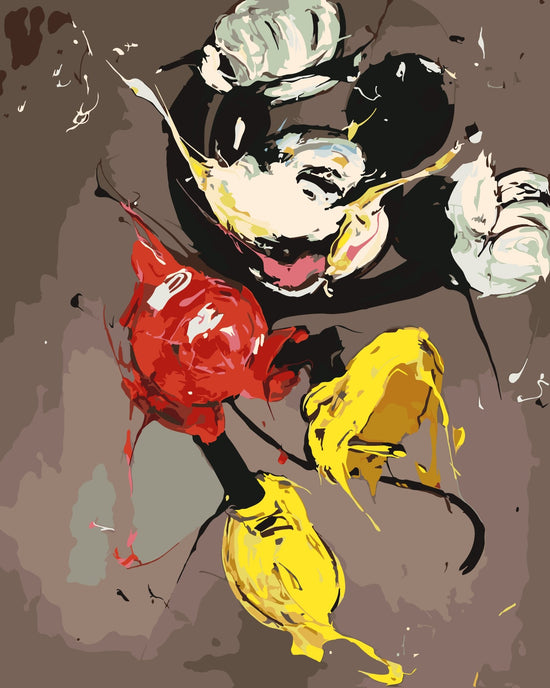 MALEN NACH ZAHLEN | ABSTRAKT MAUS