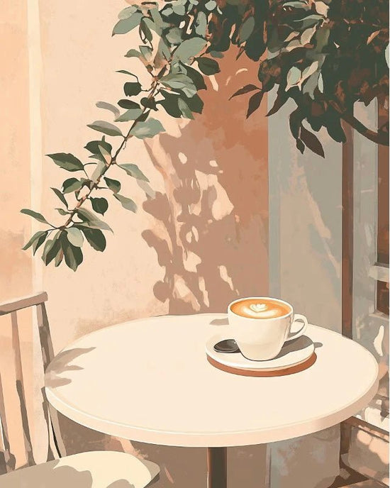 MALEN NACH ZAHLEN | KAFFEE SIZILIEN