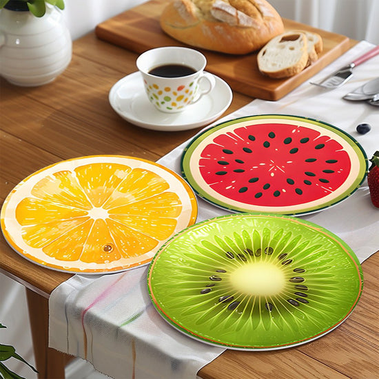 MALEN NACH ZAHLEN | TISCHSET FRÜCHTE - 6 Stk.