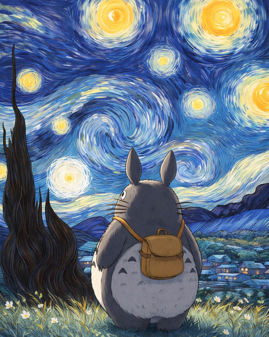 MALEN NACH ZAHLEN | STERNENNACHT ANIME
