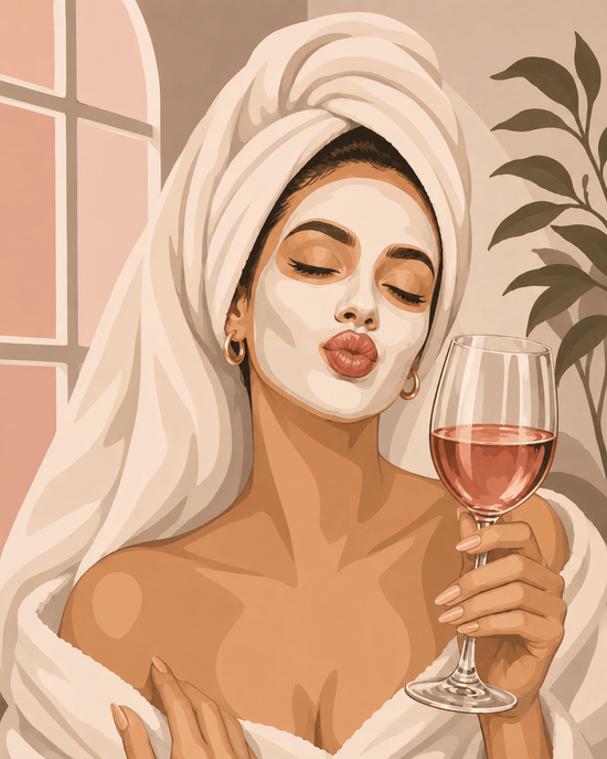 MALEN NACH ZAHLEN | SELF CARE & ROSÉ