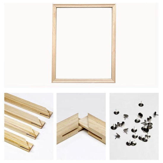 KEILRAHMEN AUS HOLZ