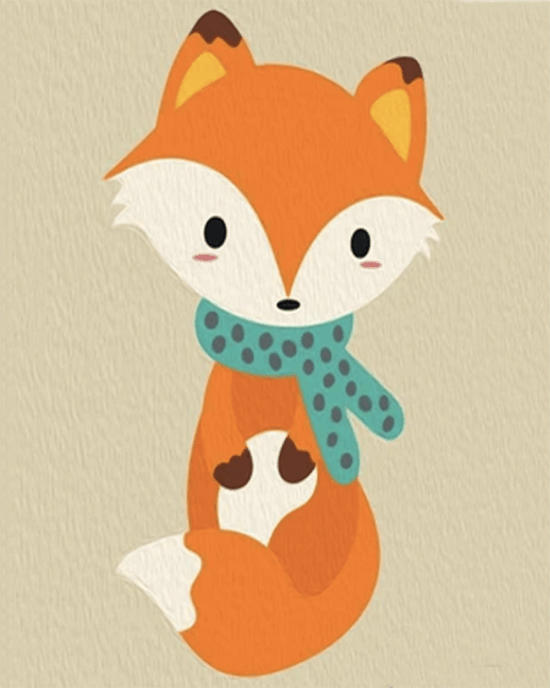 MALEN NACH ZAHLEN | FUCHS CARTOON