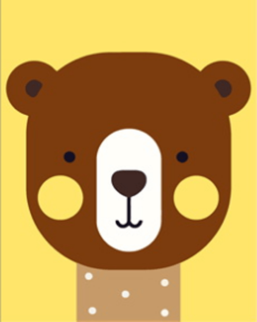 MALEN NACH ZAHLEN | BÄR CARTOON