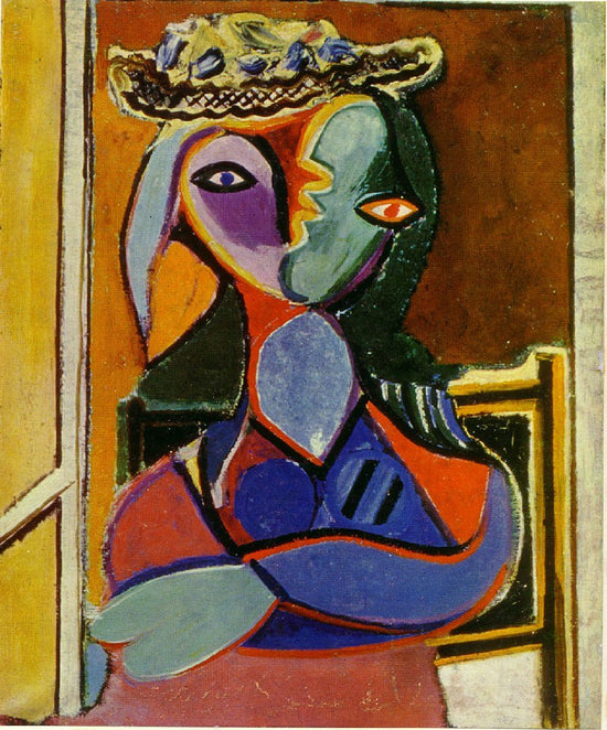 MALEN NACH ZAHLEN | PICASSO FEMME ASSISE