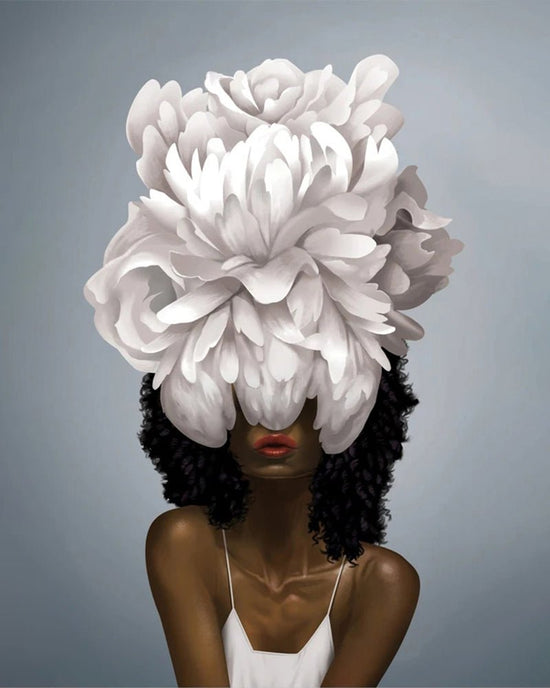 MALEN NACH ZAHLEN | FLOWERGIRL KISS