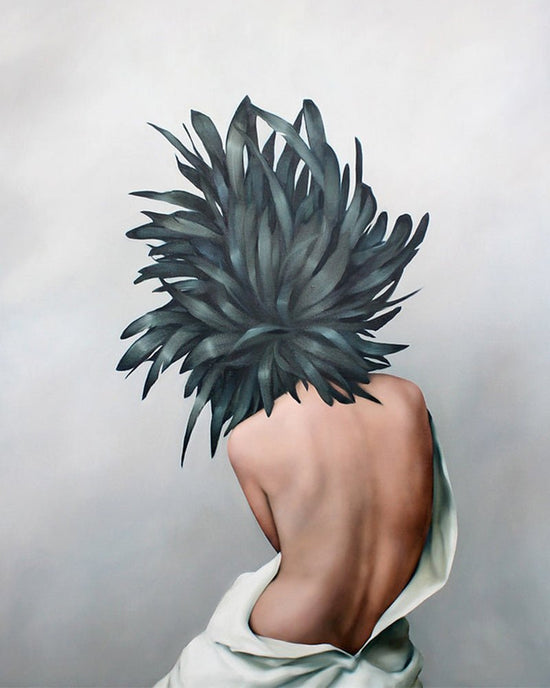 MALEN NACH ZAHLEN | FLOWERGIRL BACKVIEW