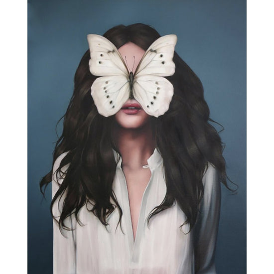 MALEN NACH ZAHLEN | FLOWERGIRL BUTTERFLY