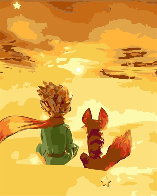 MALEN NACH ZAHLEN | KLEINER PRINZ WOLKEN