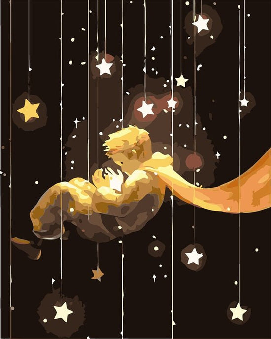 MALEN NACH ZAHLEN | KLEINER PRINZ STERNE