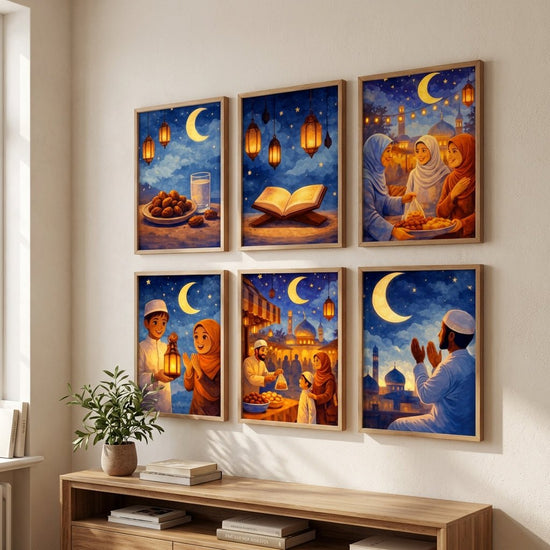 MINI MALEN NACH ZAHLEN | RAMADAN FEELING - 6er Set