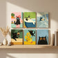 MINI MALEN NACH ZAHLEN | COOL CATS – 6er Set