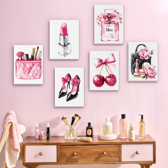 MINI MALEN NACH ZAHLEN | PINK  - 6er Set
