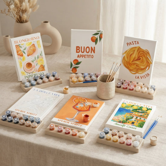 MINI MALEN NACH ZAHLEN | BELLA ITALIA – 6er Set