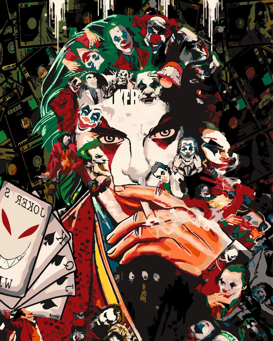 MALEN NACH ZAHLEN | POP ART JOKER