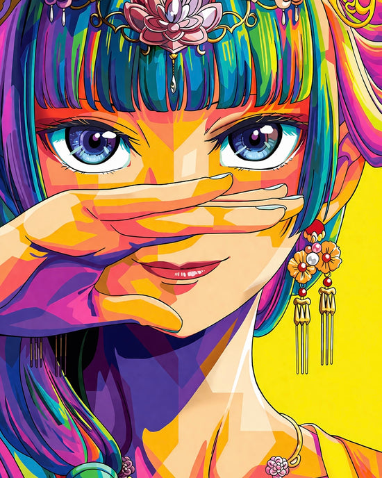 MALEN NACH ZAHLEN | ANIME COLOR FUSION