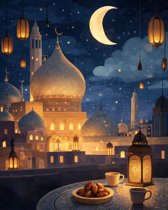 MALEN NACH ZAHLEN | RAMADAN NACHT DER BESINNUNG