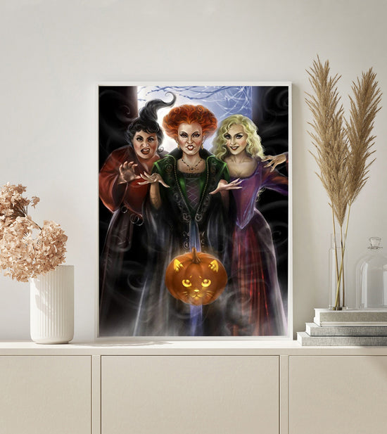 MALEN NACH ZAHLEN | DREI HEXEN