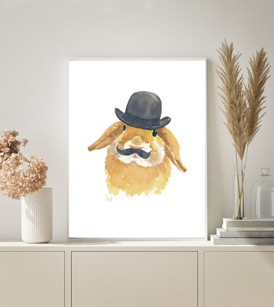 MALEN NACH ZAHLEN | HASE MIT HUT