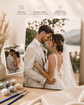 Malen nach Zahlen vorher nachher Hochzeit