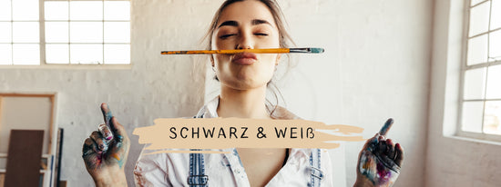 Malen nach Zahlen Schwarz & Weiß ♥ │ Jetzt Vorteile genießen – Lieblingsart