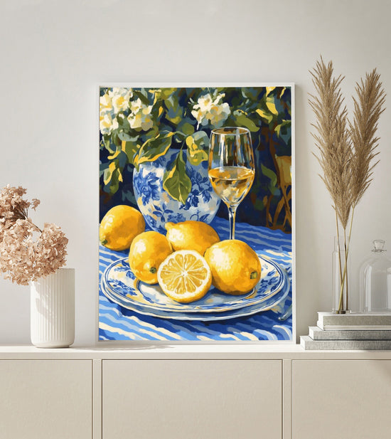 MALEN NACH ZAHLEN | ZITRONEN UND WEIN