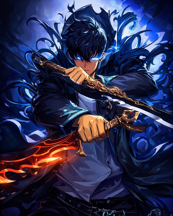 MALEN NACH ZAHLEN | ANIME DOPPELKLINGE