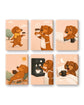 MINI MALEN NACH ZAHLEN | COFFEE DOG – 6er Set