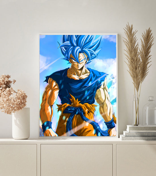 MALEN NACH ZAHLEN | ANIME BLAUE ENERGIE