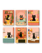 MINI MALEN NACH ZAHLEN | CAT LIFE – 6er Set