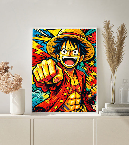 MALEN NACH ZAHLEN | ANIME POP ART HERO