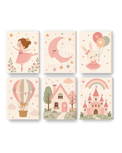 MINI MALEN NACH ZAHLEN | LULU LAND – 6er Set