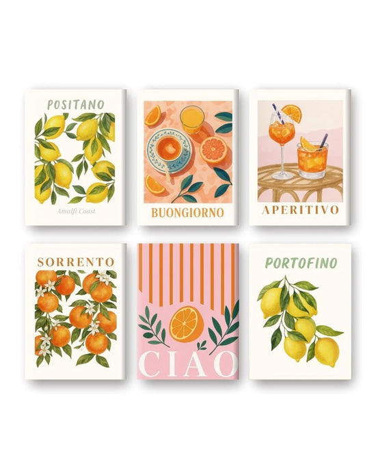 MINI MALEN NACH ZAHLEN | MEDITERRANE VIBES – 6er Set