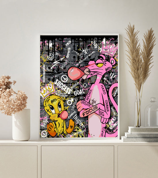 MALEN NACH ZAHLEN | POP ART PANTHER