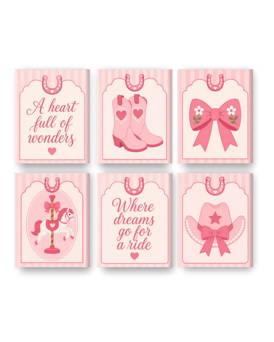 MINI MALEN NACH ZAHLEN | PINK DREAMS – 6er Set