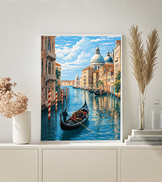 MALEN NACH ZAHLEN | VENEDIG ROMANTIK