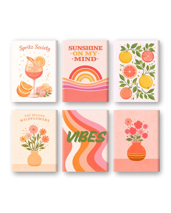MINI MALEN NACH ZAHLEN | SUMMER VIBES – 6er Set