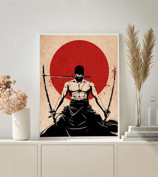 MALEN NACH ZAHLEN | SAMURAI DER DREI KLINGEN