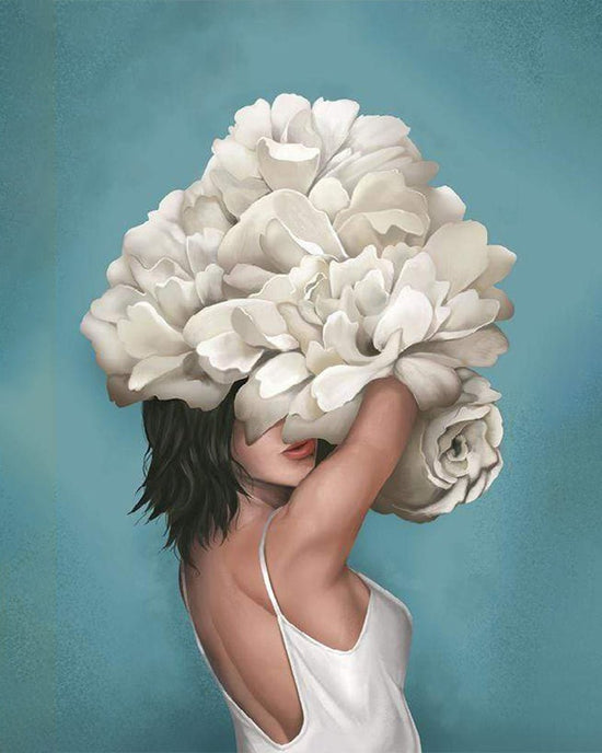 MALEN NACH ZAHLEN | FLOWERGIRL ASHLEY