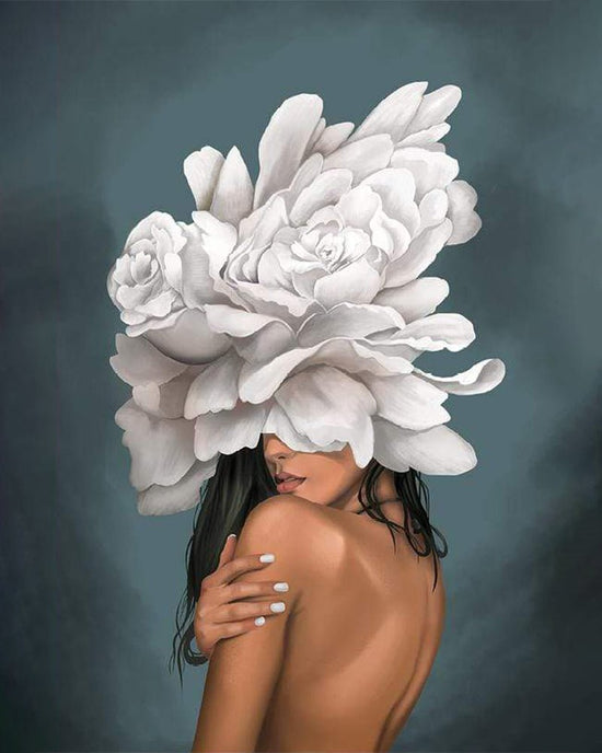 MALEN NACH ZAHLEN | FLOWERGIRL WHITE