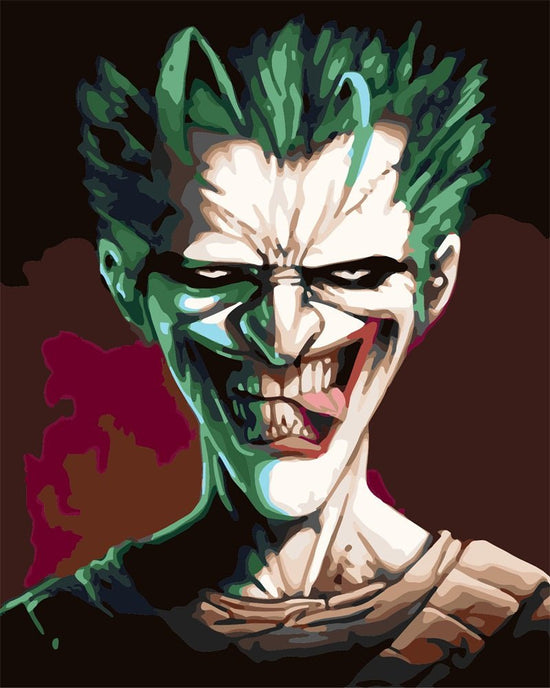 MALEN NACH ZAHLEN | JOKER KARIKATUR