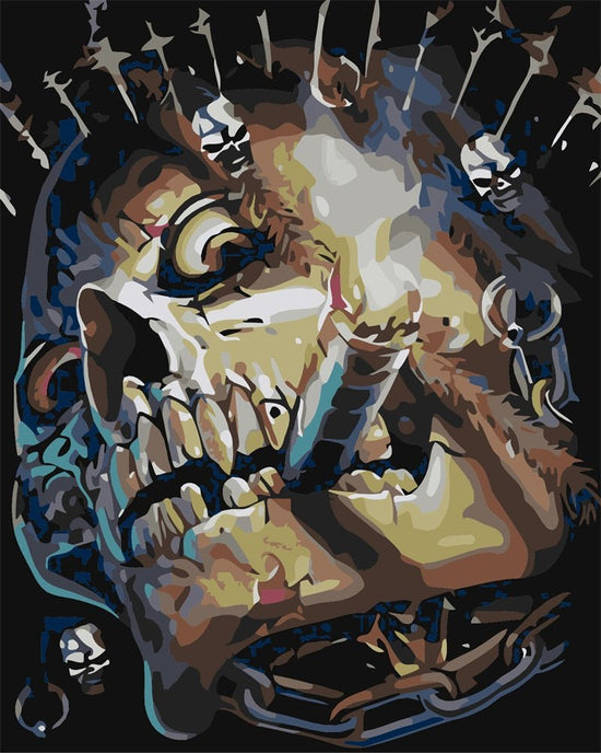 MALEN NACH ZAHLEN | TOTENKOPF HAVANNA