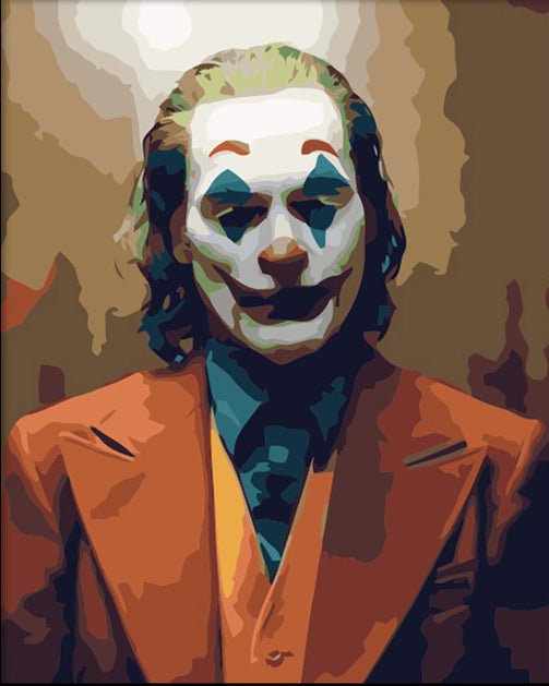 MALEN NACH ZAHLEN | JOKER PORTRAIT
