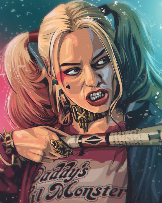 MALEN NACH ZAHLEN | HARLEY QUINN